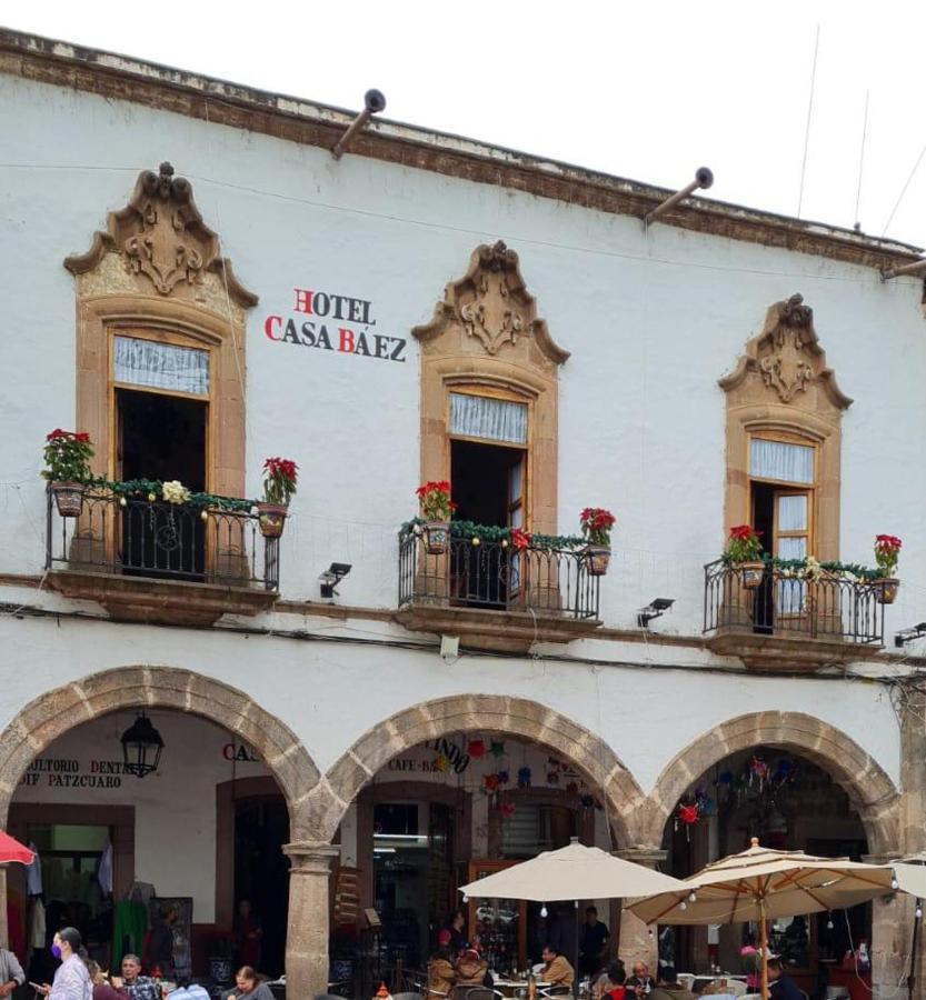 Hotel Casa Baez Pátzcuaro Kültér fotó