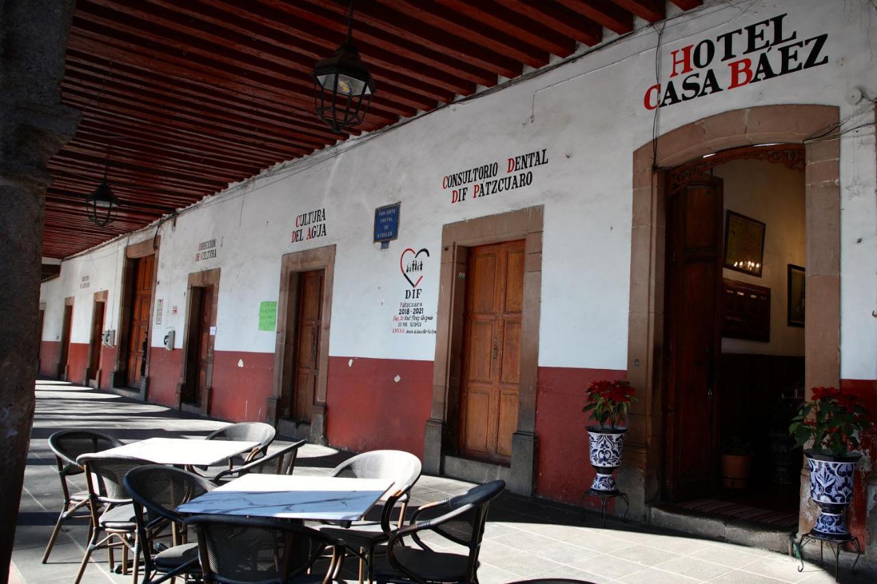 Hotel Casa Baez Pátzcuaro Kültér fotó