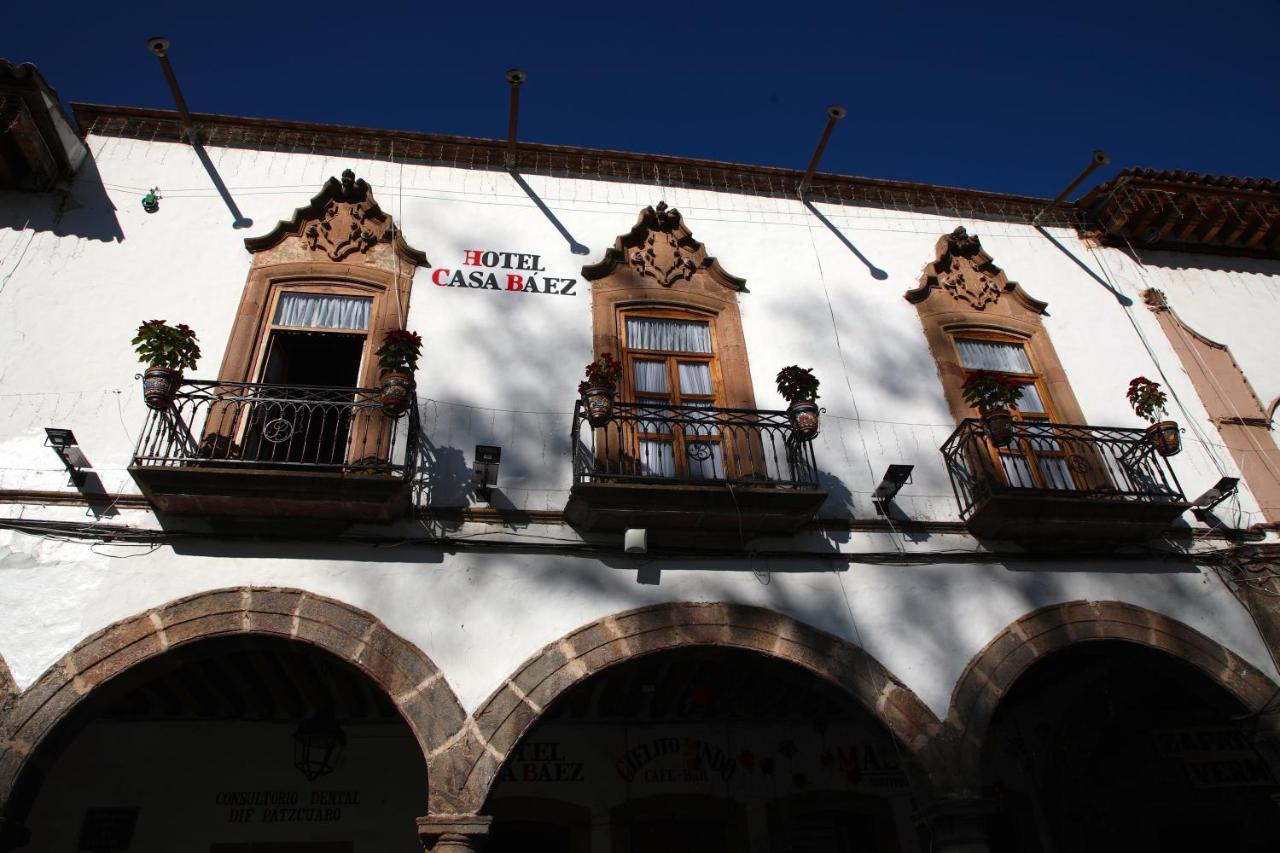 Hotel Casa Baez Pátzcuaro Kültér fotó