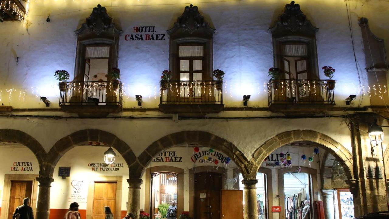 Hotel Casa Baez Pátzcuaro Kültér fotó